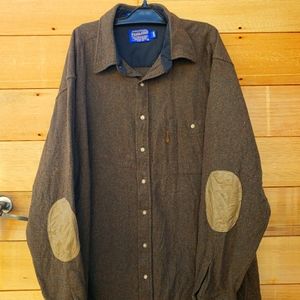 Men's 100% virgin wool Pendleton shirt